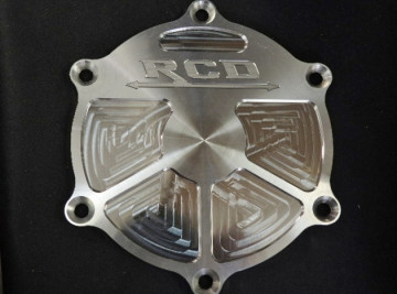 Adapter -   SB Chevy or SB Ford  RCD Cam Cover BILLET BEAUTIFUL    NO DRIVE PROVISION